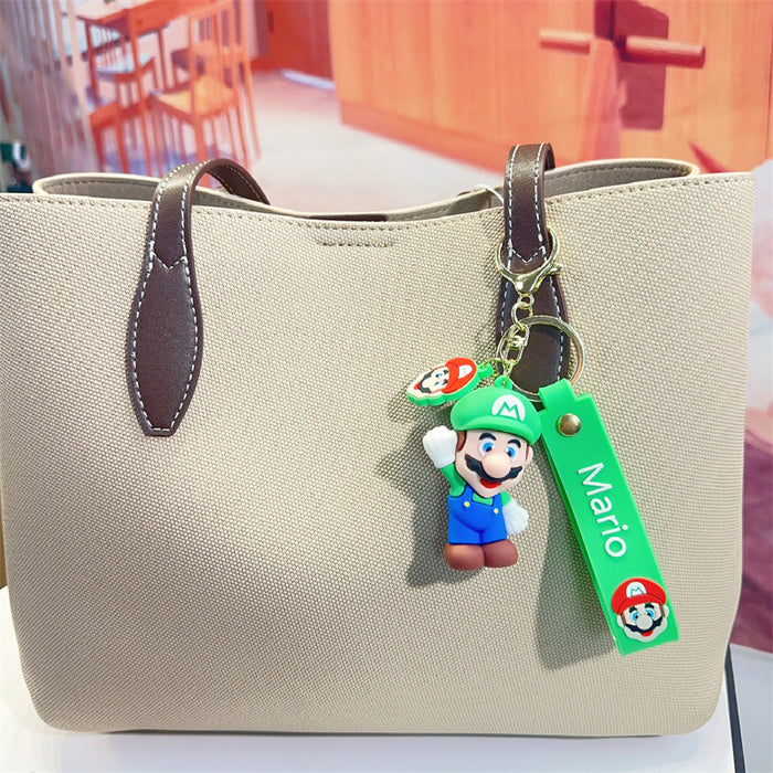 Wholesale PVC Cartoon Doll Keychain JDC-KC-BaoDou009