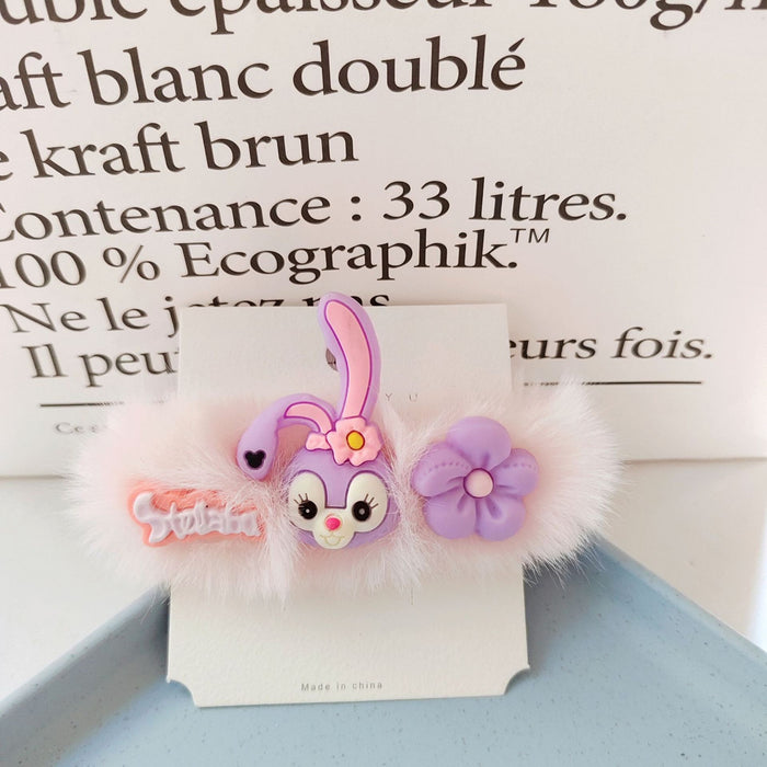 Wholesale Cute cartoon plush hair scrunchies