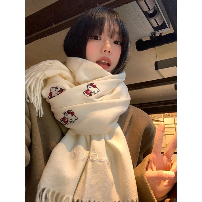 Wholesale Embroidered Cashmere f