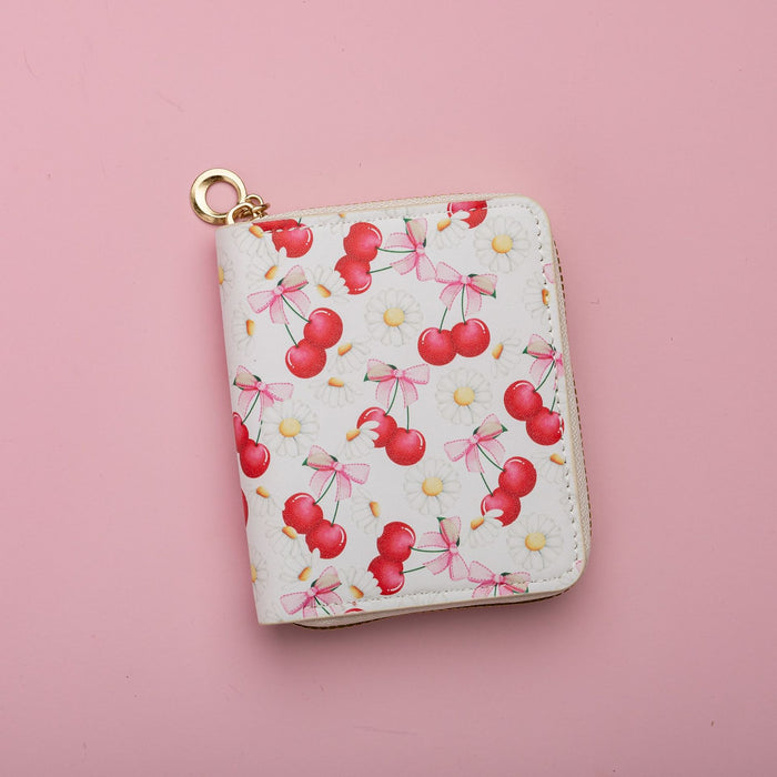 Wholesale Cute fruit pattern PU waterproof  kids wallet