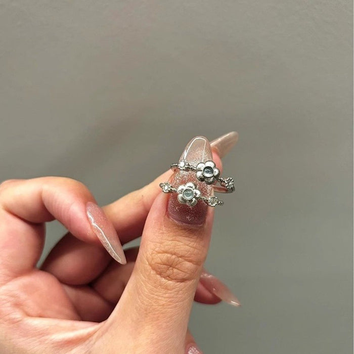 Wholesale Creative merit ring can be opened to relieve boredom, index finger ring, niche personalized design ring