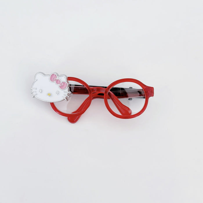 Wholesale Smiley face glasses design hair clip