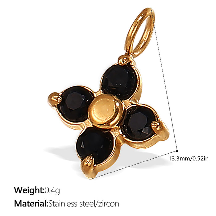 Wholesale DIY Stainless Steel Gold-Plated Necklace Pendant