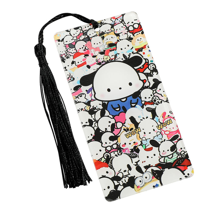 Wholesale cartoon cute cat acrylic tassel bookmark