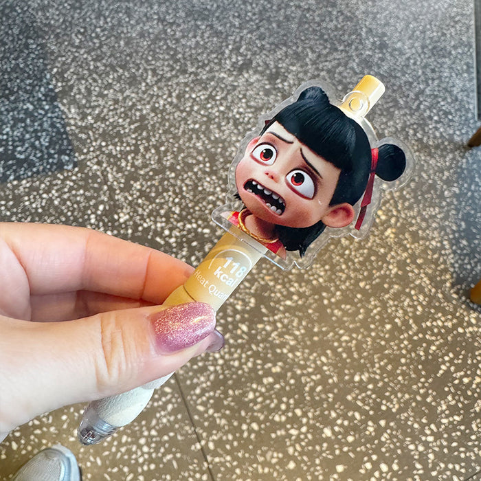 Wholesale Surrounding Pen Soft Grip Gel Pen Cute Press Pen Ballpoint Pen Test Pen Student Pen