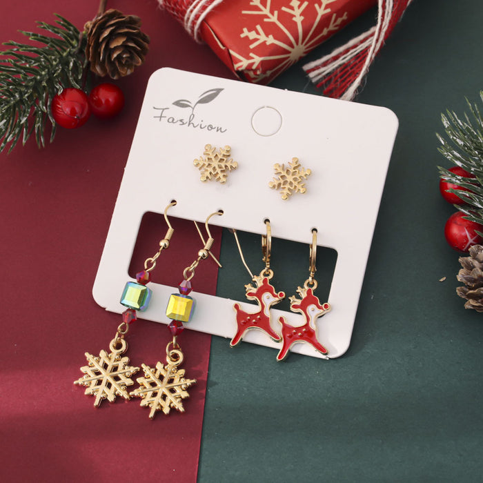 Wholesale Christmas Earrings Holiday Party Earring Set