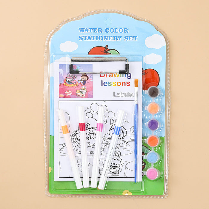 Wholesale DIY Plywood Watercolor pen Set