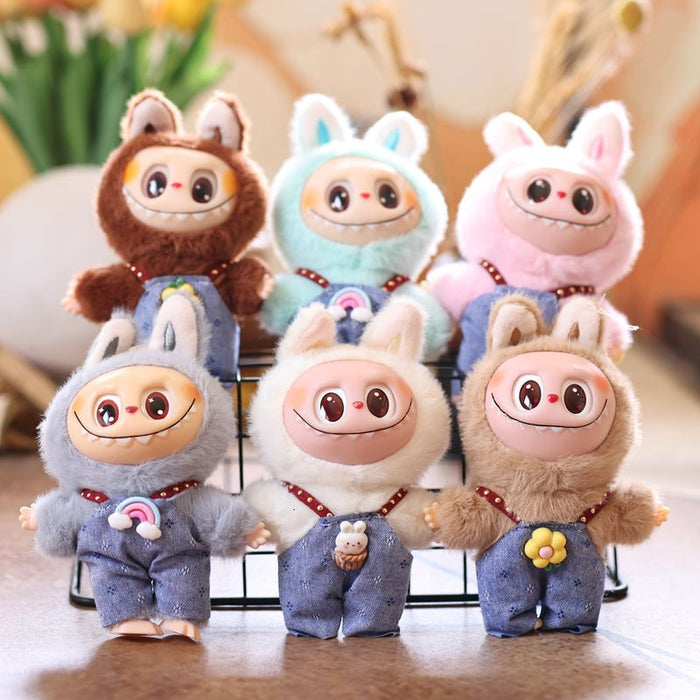 Wholesale Cute Vinyl Plush Rabbit Bag Pendant Keychain Doll Toy