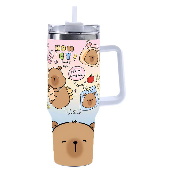 Wholesale 40OZ car cup 304 stainless steel insulation cold ice bullies cup