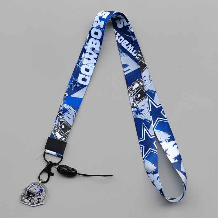 Wholesale Activity Football Mobile Phone Lanyard Keychains