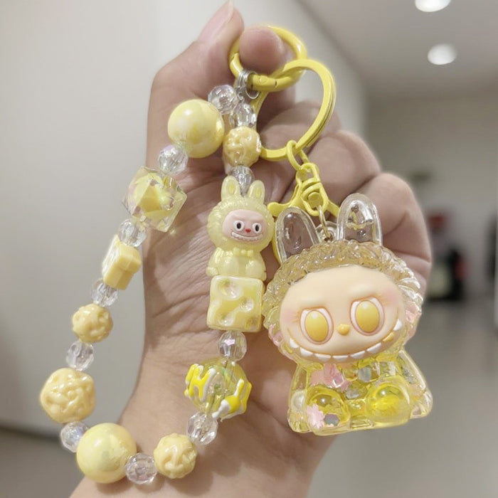 Wholesale Crystal Drift Bottle Keychain Pendant