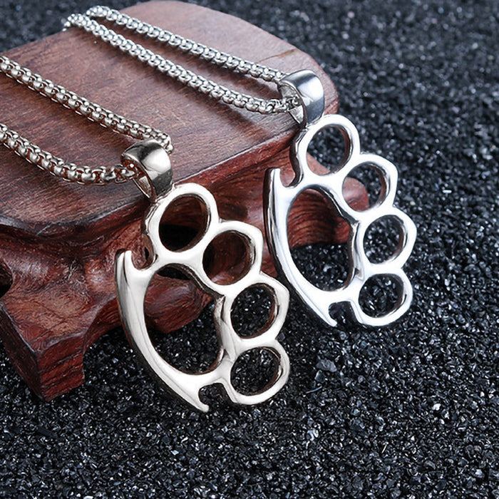 Wholesale Jewelry Simple Pendant Stainless Steel Necklace Pendant Steel Color