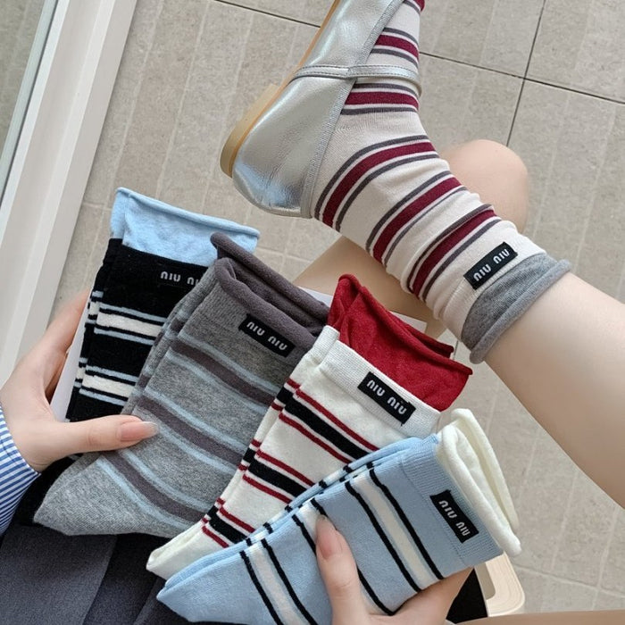 Wholesale Socks pile socks striped socks casual