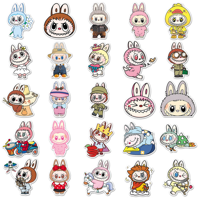 Wholesale 50pcs Cartoon stickers,  cute and stylish decorative mobile phone cases,  computer cup stickers