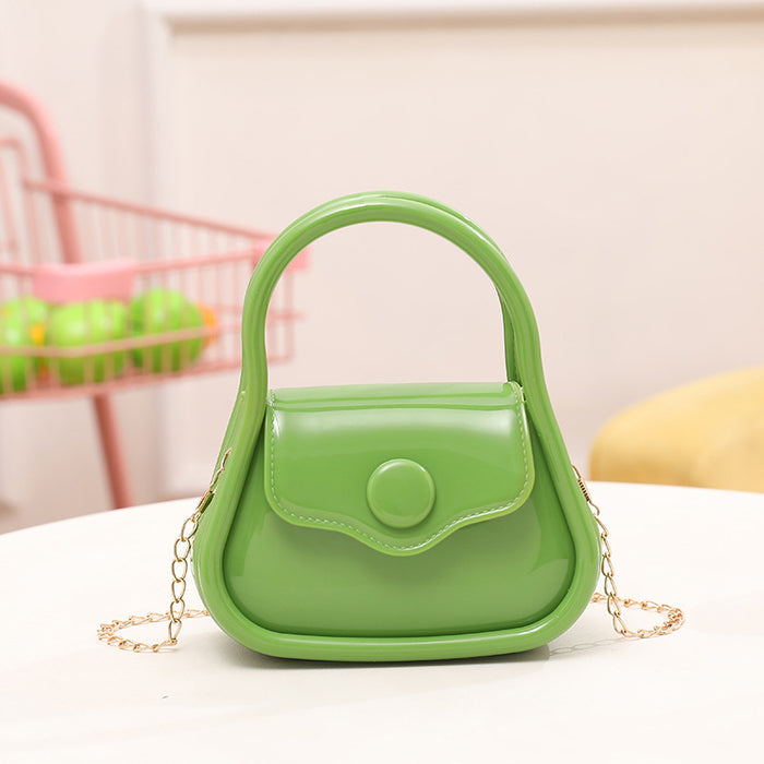 Wholesale New PVC Soft European Handbag Women's Fashion Handbag Silicone Jelly Bag JDC-HB-XJ001