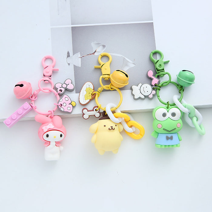 Wholesale Cartoon  Keychain Schoolbag Cute Girl Gift