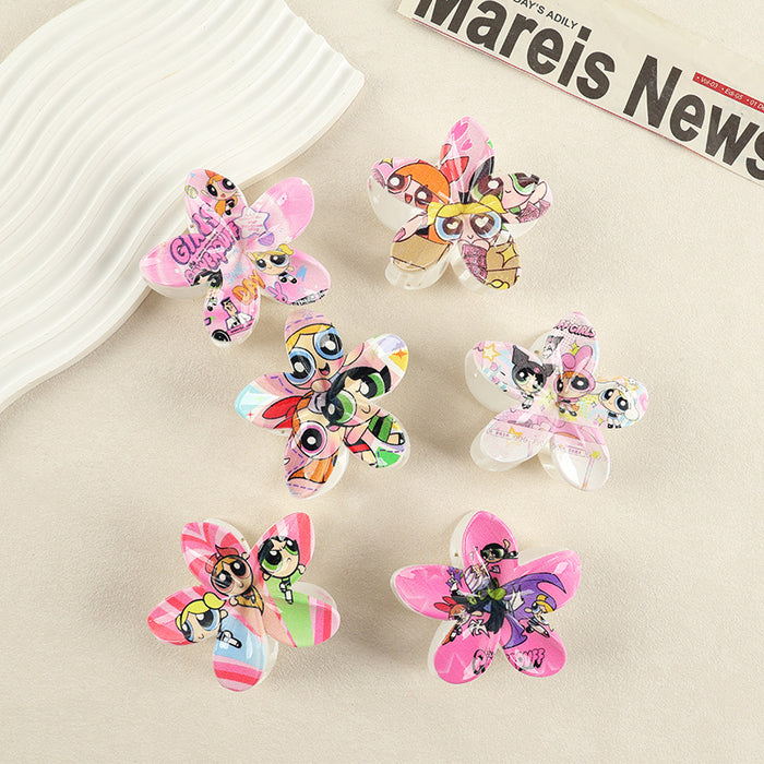 Wholesale Cute frangipani head ornament Hair Clips