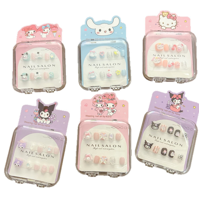 Wholesale children Cat-shaped nail stickers