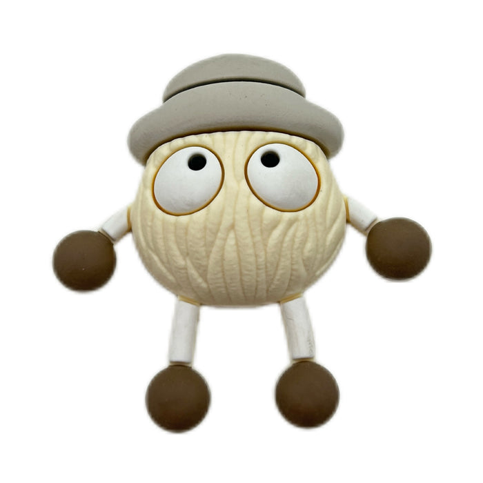 Wholesale 100pcs Charcoal Ball Clogs Shoe Charms Shoe Buckle Accessories Decoration