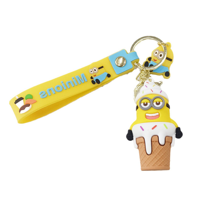 Wholesale Cartoon Creative Keychain Exquisite 3D Doll Backpack Pendant Accessories