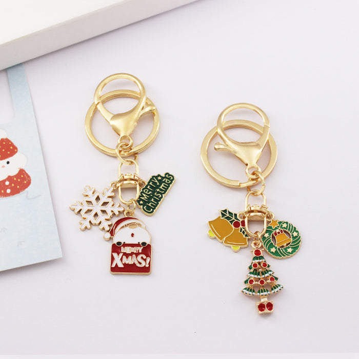 Wholesale Christmas Keychains JDC-KC-QiChen004