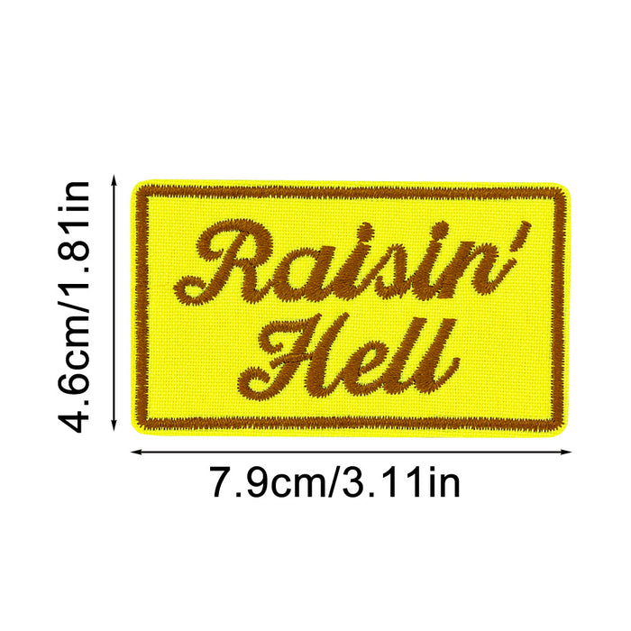 Wholesale English Letter Embroidery DIY Patches