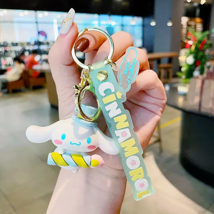 Wholesale dog keychain pendant car keychain accessories gift birthday gift