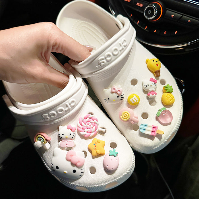 Wholesale Cartoon Three-dimensional Plastic Shoe Buckle JDC-SC-MoNiao002