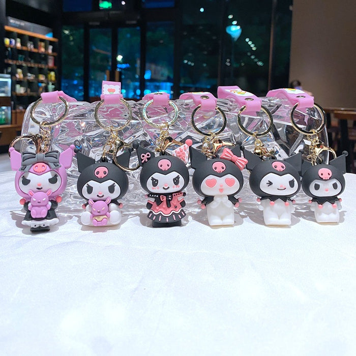 Wholesale Cartoon Cute Keychain Doll Backpack Car Keychain Pendant