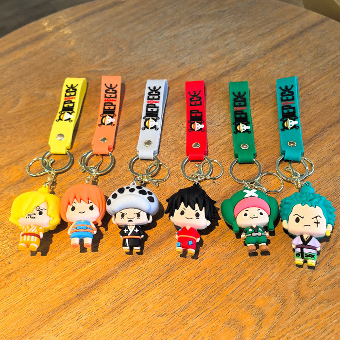 Wholesale Silicone Cartoon Keychain Car Key Accessory Boutique Resale Gift