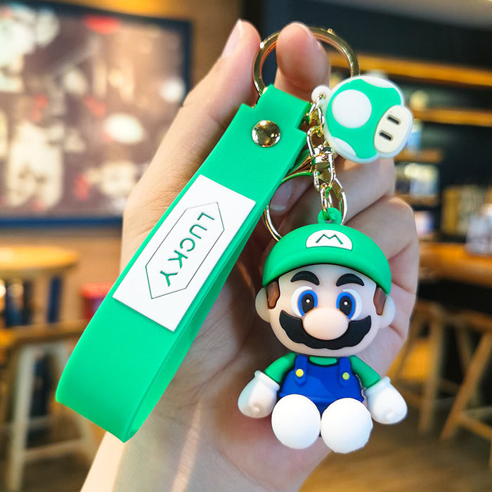 Wholesale Cartoon Doll 3D Rubber Keychain JDC-KC-Tingm059