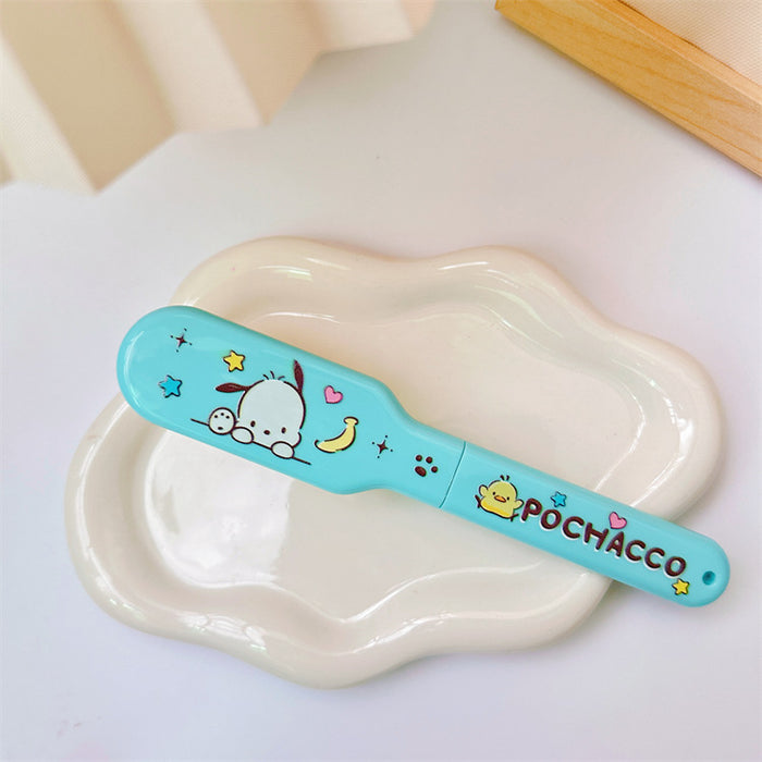 Wholesale cute  comb portable portable hair comb ugly fish bangs comb travel mini massage comb