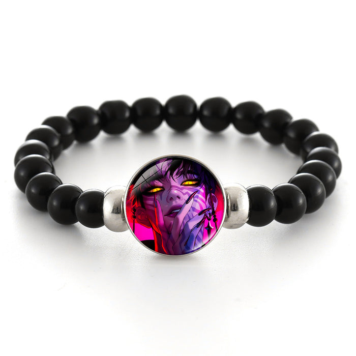 Wholesale KPOP Couple leather braided bracelet