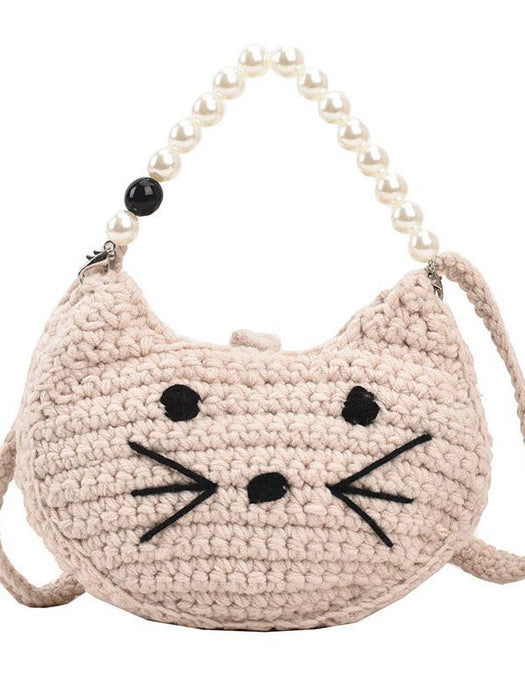 Wholesale Fashion Children's Handmade Woolen Bags JDC-SD-YuanDuo067