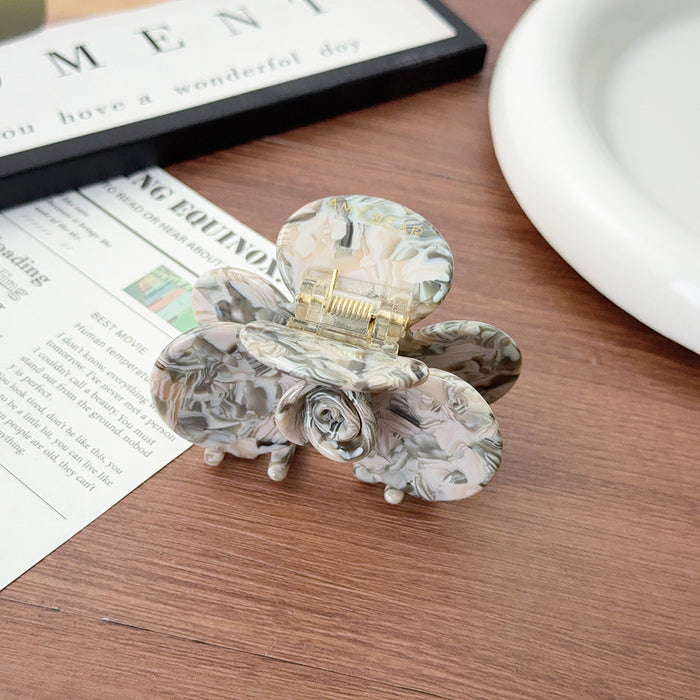 Wholesale Elegant Rose Acetic Acid Hair Clip