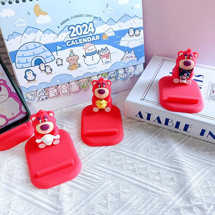 Wholesale PVC Cartoon Doll Mobile Phone Holder JDC-PS-MingT022