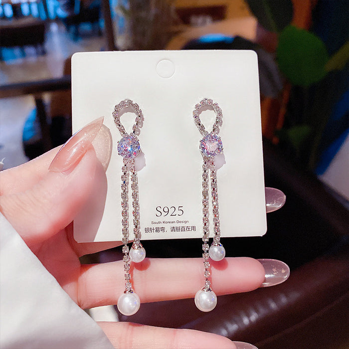 Wholesale Earrings, earrings, long tassels, celebrity earrings wholesale