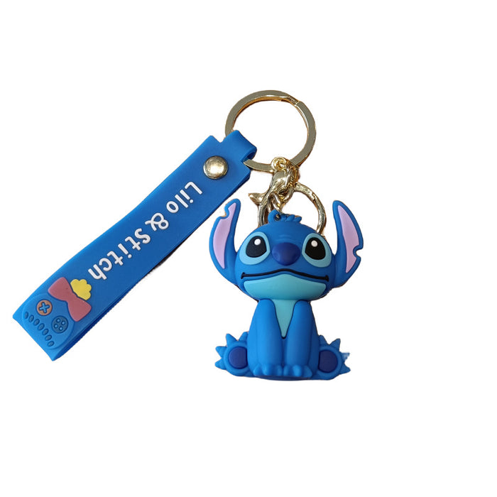 Wholesale Cartoon Doll Silicone Keychain JDC-KC-MingT013