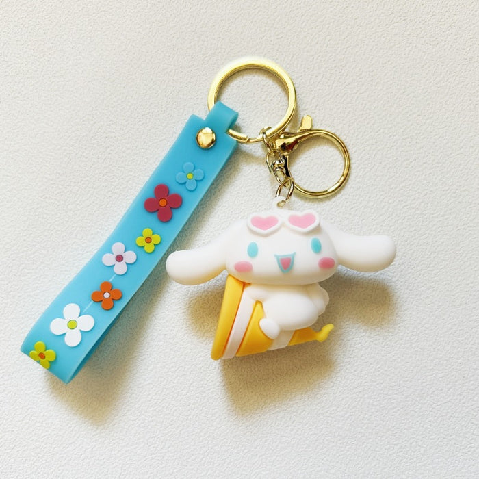 Wholesale PVC Cartoon Doll Keychain JDC-KC-WuYi196