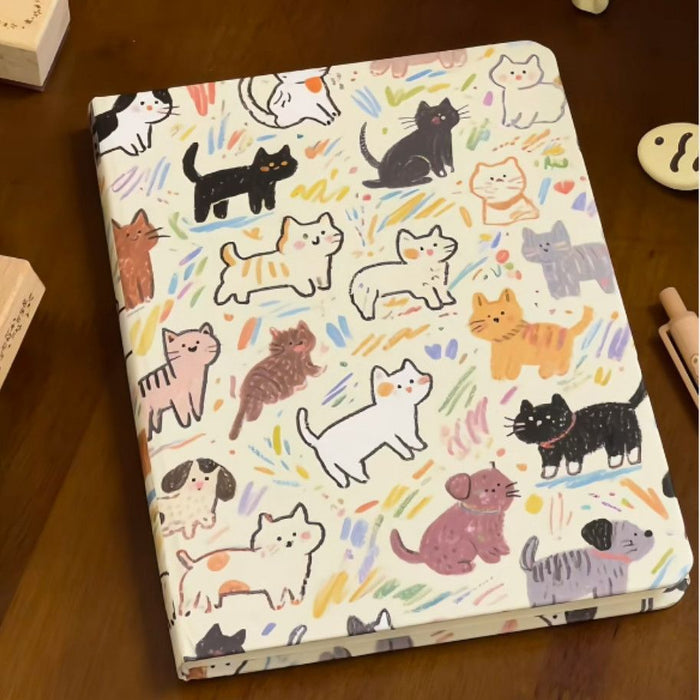 Wholesale A5 Laptop - High-Value Cute Doodle Hardcover NoteBook