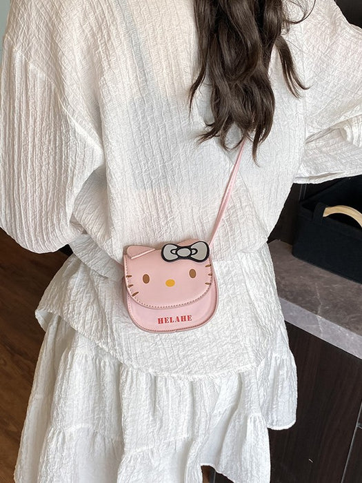 Wholesale Cartoon mini small bag  cute and versatile shoulder bag headphone pocket coin purse