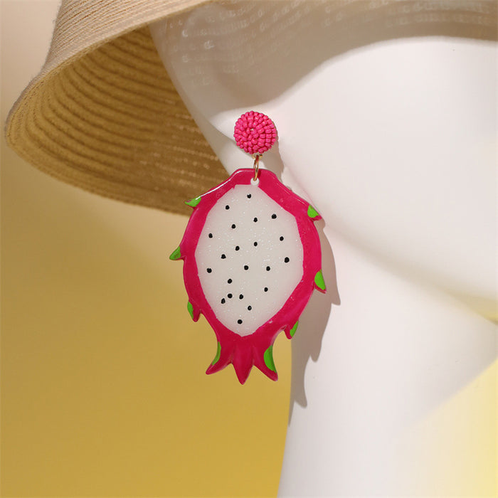 Wholesale Creative Fruit Earrings for Women JDC-ES-Gute058