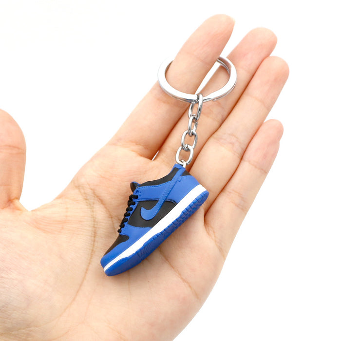 Wholesale PVC Basketball Shoe Model Keychain JDC-KC-QLPing016