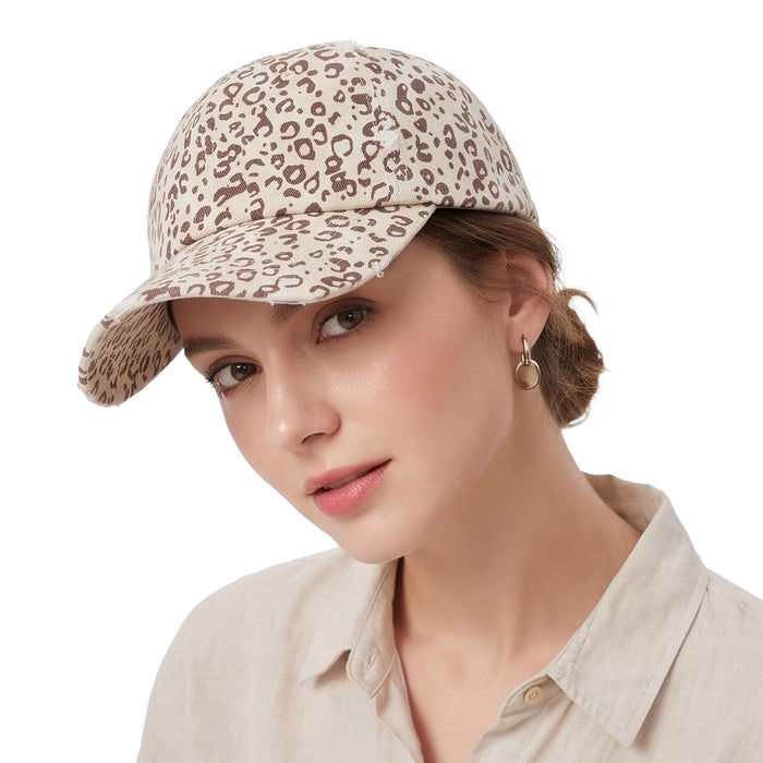 Wholesale Leopard Print Vintage Baseball Cap Fashion Accessory Gift