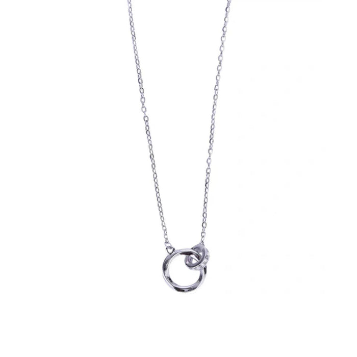 Wholesale Titanium steel necklace, collarbone chain, light luxury, niche, minimalist accessories, pendant chain jewelry