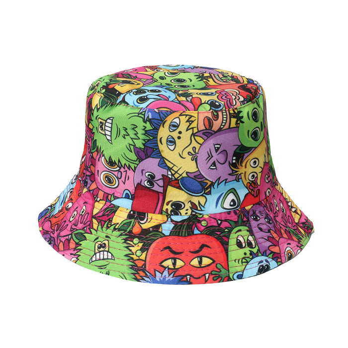 Wholesale Printed Cartoon Bucket Hats JDC-FH-Yuanb026