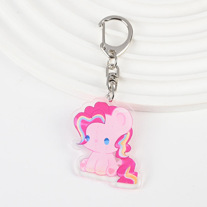 Wholesale Cute Cartoon Acrylic Keychain JDC-KC-XBK007