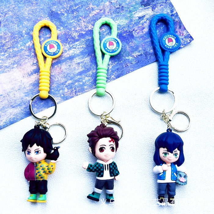 Wholesale PVC Cartoon Doll Keychain JDC-KC-YiChen001