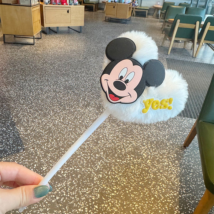 Wholesale Cartoon gel pen cute doll pen cartoon creative hair ball plush pen children' s gift