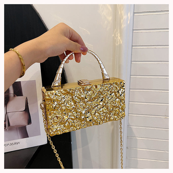 Wholesale Fashion Small Chanel Style Acrylic Box Bag New Style Evening Bag Cosmetic Bag Small Chain Handbag Crossbody JDC-SD-TY003